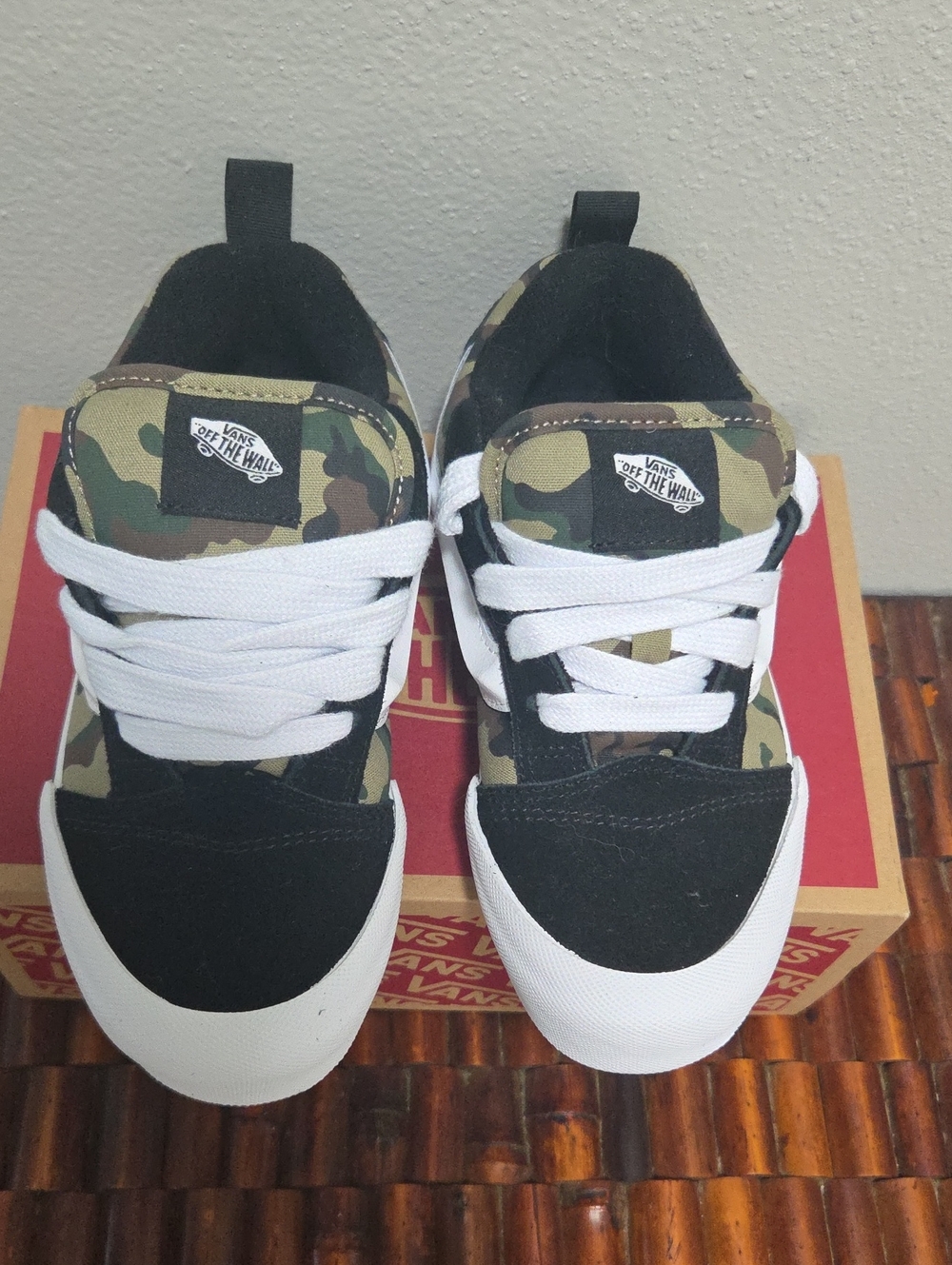 Vans Kids Camo KNU SKOOL SNEAKERS